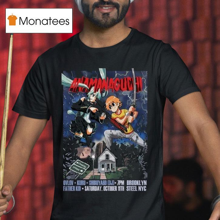 Anamanaguchi October Brooklyn New York T Shirt Anamanaguchi October Brooklyn New York T Shirt