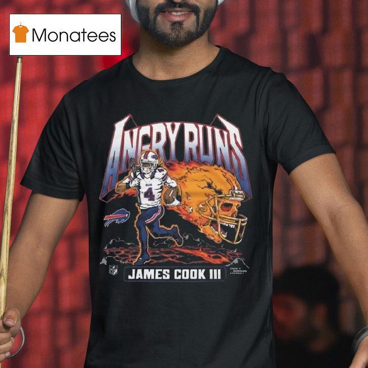 Angry Runs Bills James Cook Iii T Shirt Angry Runs Bills James Cook Iii T Shirt