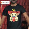Baby Yoda Hug Wawa Coffee T Shirt