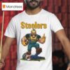 Battle Mascots Pittsburgh Slers Beat New England Patriots T Shirt