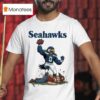 Battle Mascots Seattle Seahawks Beat San Francisco Ers T Shirt