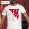 Beat Troy South Alabama Jaguars Logo T Shirt