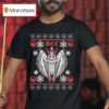 Blackcraft Cult Spooky Mothman Holiday Ugly Christmas T Shirt