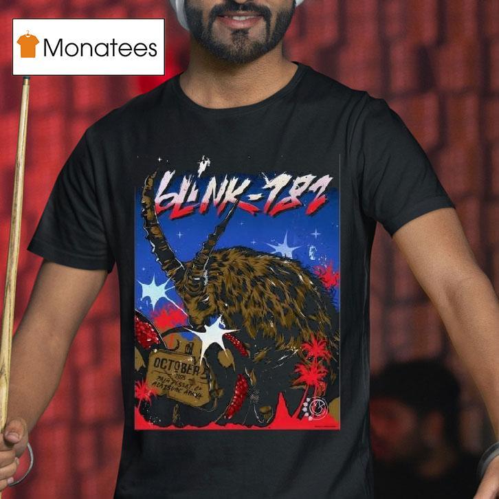 Blink October Palm Desert Ca T Shirt Blink October Palm Desert Ca T Shirt