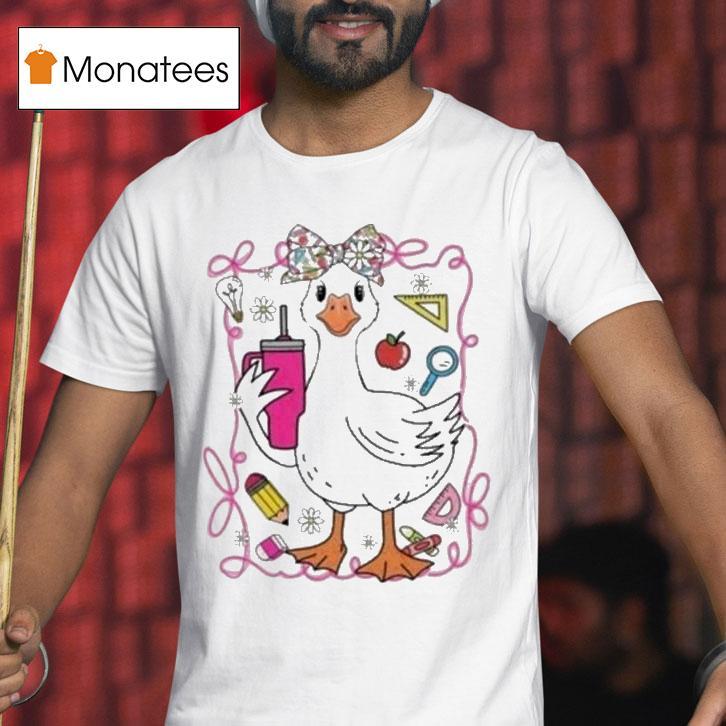 Brooke And Bear Back To School Goose T Shirt Brooke And Bear Back To School Goose T Shirt