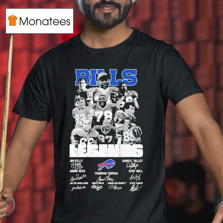 Buffalo Bills Legends Signatures T Shirt Buffalo Bills Legends Signatures T Shirt