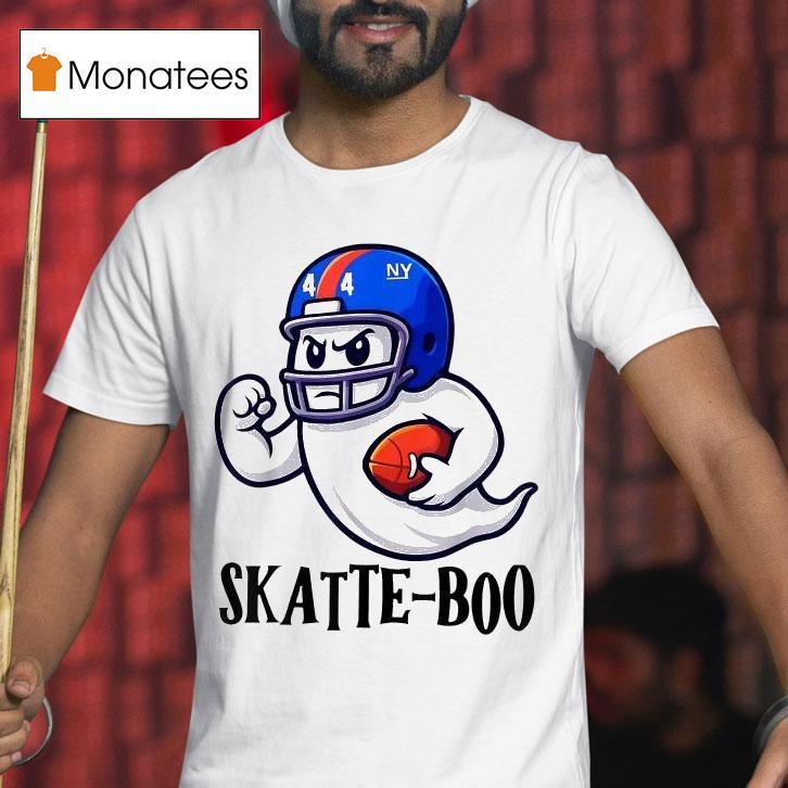 Cam Skattebo Skatte Boo Ghost New York Giants Halloween T Shirt Cam Skattebo Skatte Boo Ghost New York Giants Halloween T Shirt
