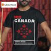 Canada Fifa World Cup Host Graphic T Shirt