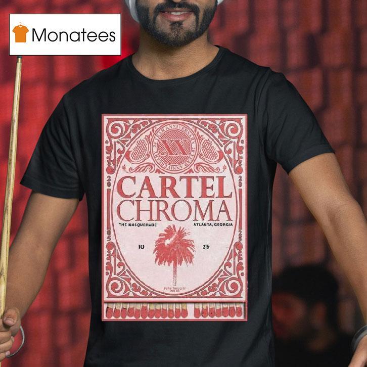 Cartel Chroma The Masquerade October T Shirt Cartel Chroma The Masquerade October T Shirt