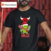 Chicago Bulls X Grinch Santa Nba Christmas T Shirt