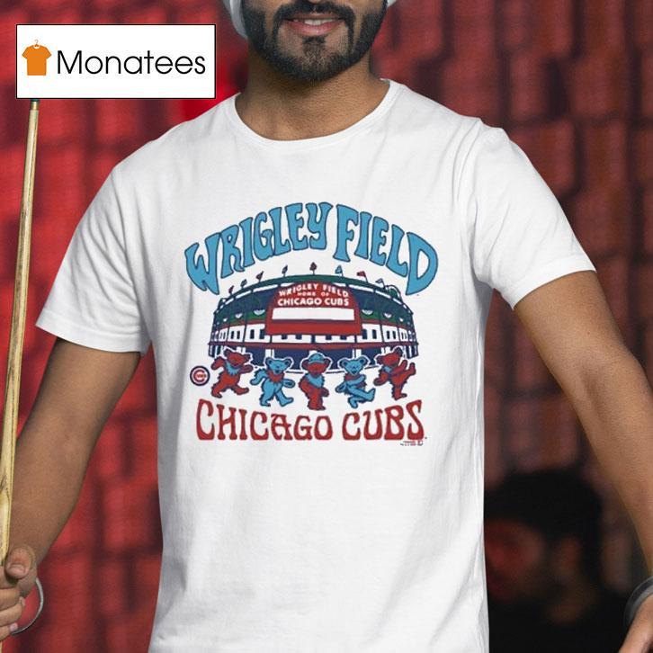 Chicago Cubs Wrigley Field Wrigley Field T Shirt Chicago Cubs Wrigley Field Wrigley Field T Shirt