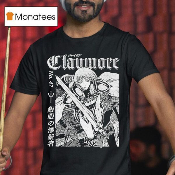 Claymore Waifu Manga T Shirt