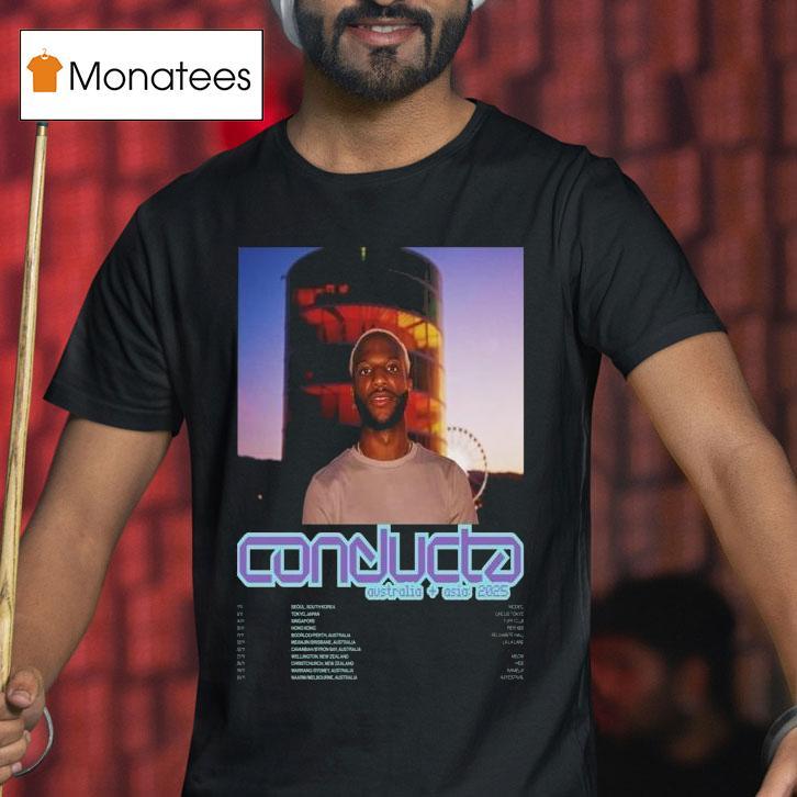 Conducta Australia Asia Tour T Shirt Conducta Australia Asia Tour T Shirt