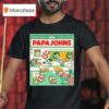 Cookie Run Kingdom Papa Johns T Shirt