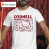 Cornell University Hello Kitty Big Red T Shirt