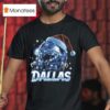 Dallas Cowboys Nfl Helmet Merry Christmas T Shirt