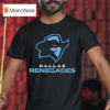 Dallas Renegades Lockup Logo T Shirt