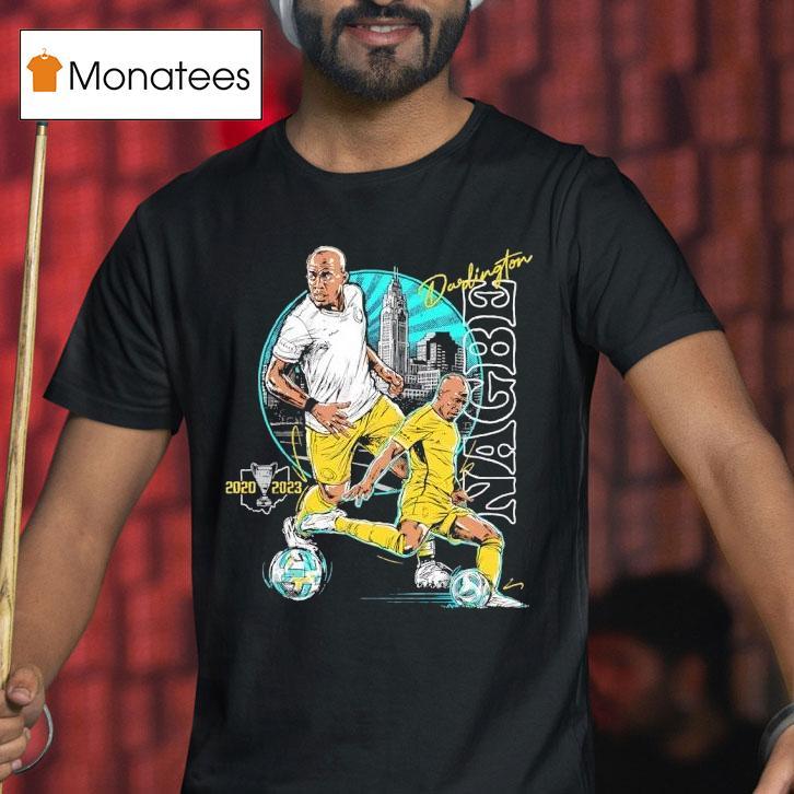 Darlington Nagbe Columbus Crew Caricature T Shirt Darlington Nagbe Columbus Crew Caricature T Shirt