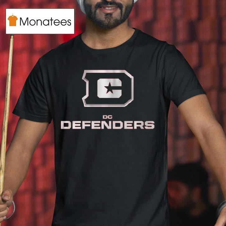 Dc Defenders Lockup Logo T Shirt Dc Defenders Lockup Logo T Shirt