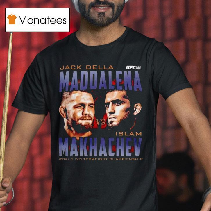 Della Maddalena Vs Makhachev Heads Ufc T Shirt Della Maddalena Vs Makhachev Heads Ufc T Shirt