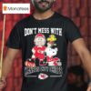 Don T Mess With Kansas City Chiefs X Peanuts Characters T Shirt