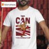 Fifa World Cup Canada Mascot T Shirt