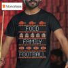 Food Family Football Cross Stitch T Shirt