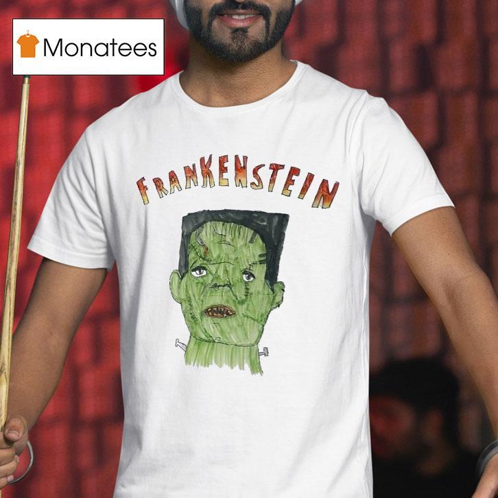 Frankenstein Drawing Horror T Shirt Frankenstein Drawing Horror T Shirt