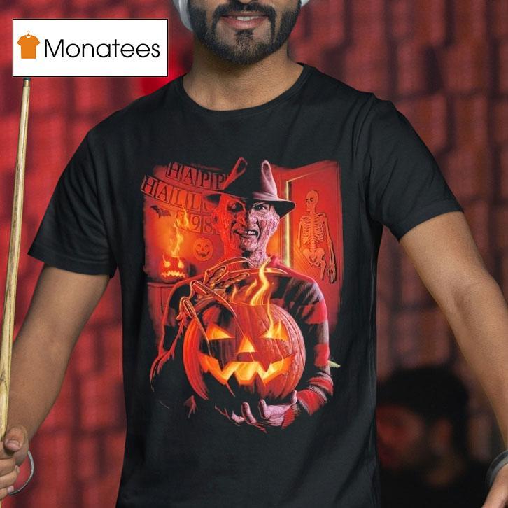 Freddy Krueger Pumpkin Halloween Party Nightmare T Shirt Freddy Krueger Pumpkin Halloween Party Nightmare T Shirt