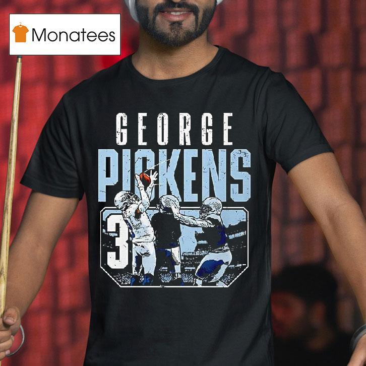 George Pickens Dallas Cowboys Catch T Shirt George Pickens Dallas Cowboys Catch T Shirt