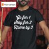 Go For Stay For Home By T Shirt