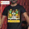 Green Bay Packers Jordan Love And Micah Parsons Signatures Football T Shirt