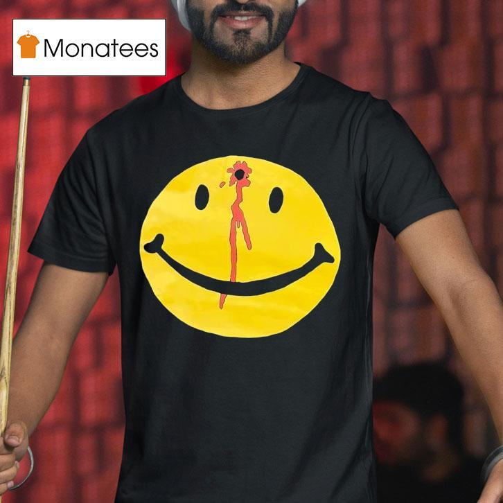 Gun Shot Smiley Face T Shirt Gun Shot Smiley Face T Shirt