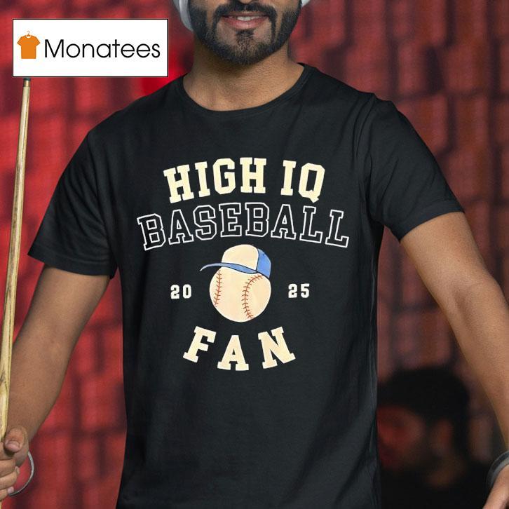 High Iq Baseball Fan Toronto Blue Jays Hirt T Shirt High Iq Baseball Fan Toronto Blue Jays Hirt T Shirt