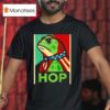 Hop No Hope Without Hop Resist Portland Frog T Shirt