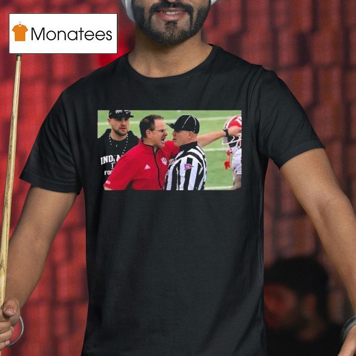 Indiana Hoosiers Curt Cignetti Blew Up At A Ref Cignetti Sideline Meltdown T Shirt Indiana Hoosiers Curt Cignetti Blew Up At A Ref Cignetti Sideline Meltdown T Shirt