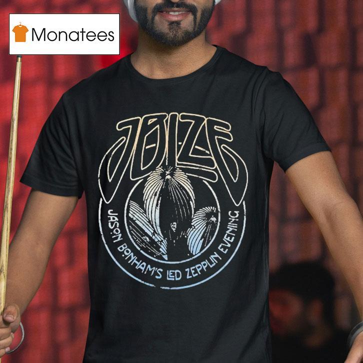 Jason Bonham Evening Jblze Blimp Trio T Shirt Jason Bonham Evening Jblze Blimp Trio T Shirt