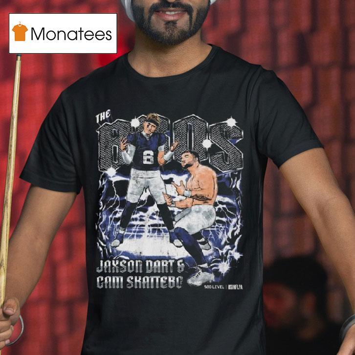 Jaxson Dart Cam Skattebo New York G The Bros T Shirt Jaxson Dart Cam Skattebo New York G The Bros T Shirt