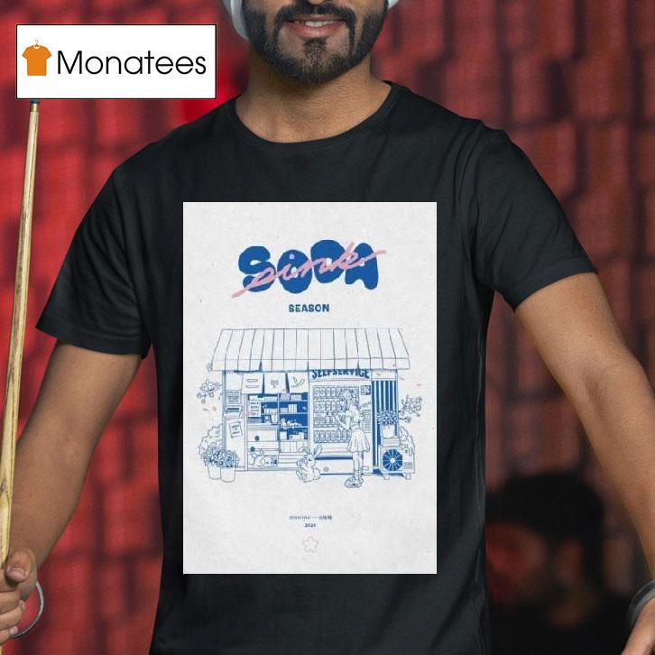 Jennyan Soda Pink Season T Shirt Jennyan Soda Pink Season T Shirt