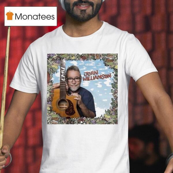 John Williamson Ausmusic Guitar T Shirt