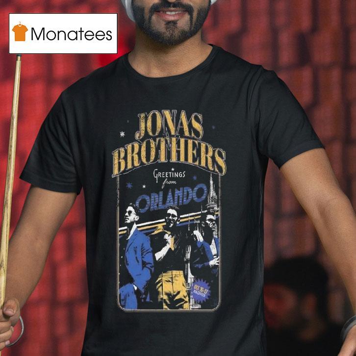 Jonas Brothers In Orlando Fl On Oct T Shirt Jonas Brothers In Orlando Fl On Oct T Shirt