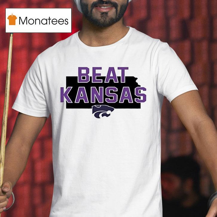 K State Beat Kansas Logo T Shirt K State Beat Kansas Logo T Shirt