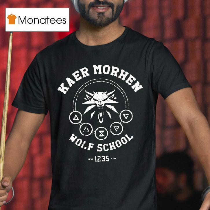 Kaer Morhen Wolf School S T Shirt Kaer Morhen Wolf School S T Shirt