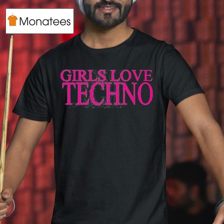 Kelly Lee Owens Girls Love Techno T Shirt Kelly Lee Owens Girls Love Techno T Shirt