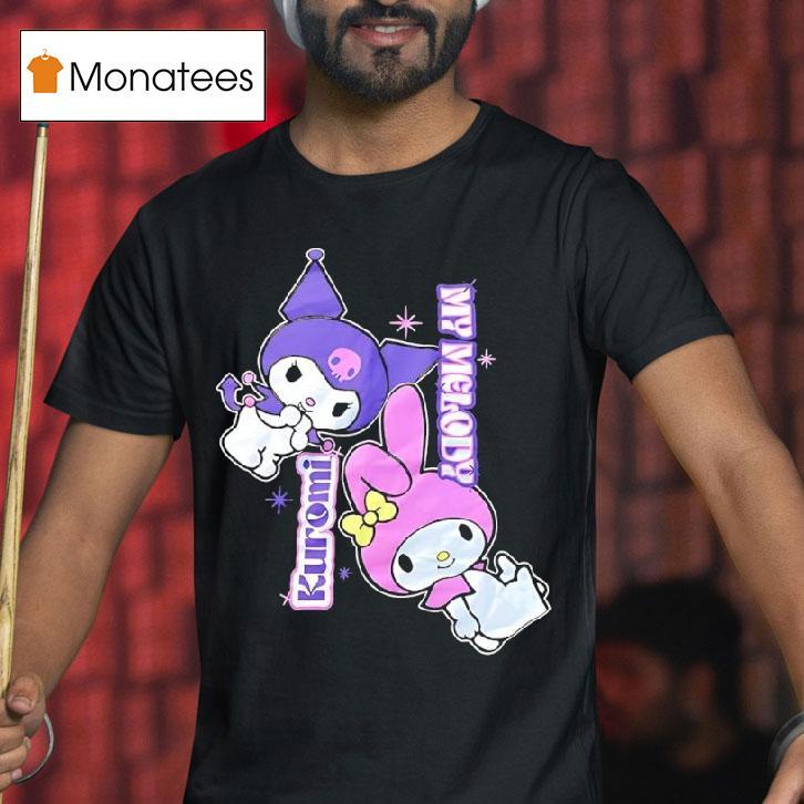 Kuromi And My Melody Sanrio Characters T Shirt Kuromi And My Melody Sanrio Characters T Shirt