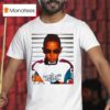 Lewis Hamilton Racing Photo T Shirt