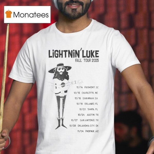 Lightnin Luke Fall Tour Dates S T Shirt