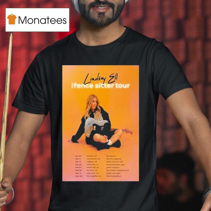Lindsay Ell The Fence Sitter Tour T Shirt Lindsay Ell The Fence Sitter Tour T Shirt