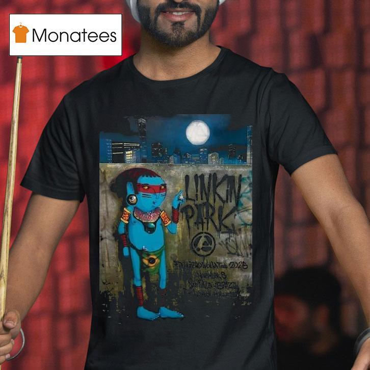 Linkin Park From Zero World Tour Sao Paulo Brazil Night At Morumbis On November T Shirt Linkin Park From Zero World Tour Sao Paulo Brazil Night At Morumbis On November T Shirt