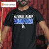 Los Angeles Dodgers Nlcs National League Champions Baseball T Shirt